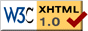 XHTML 1.0 v&aacute;lido 